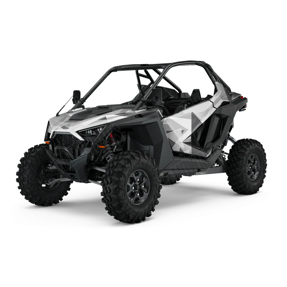 Shattered Snow UTV Wraps