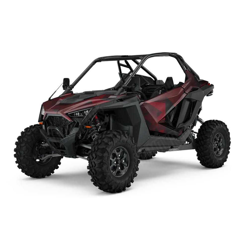 Shattered Vampire Red UTV Wraps