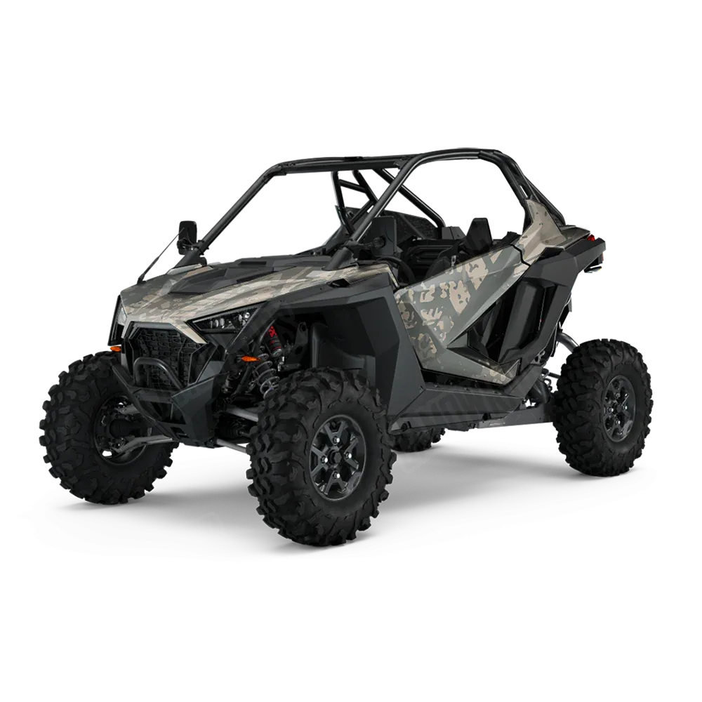 Tire Splatter Army UTV Wraps
