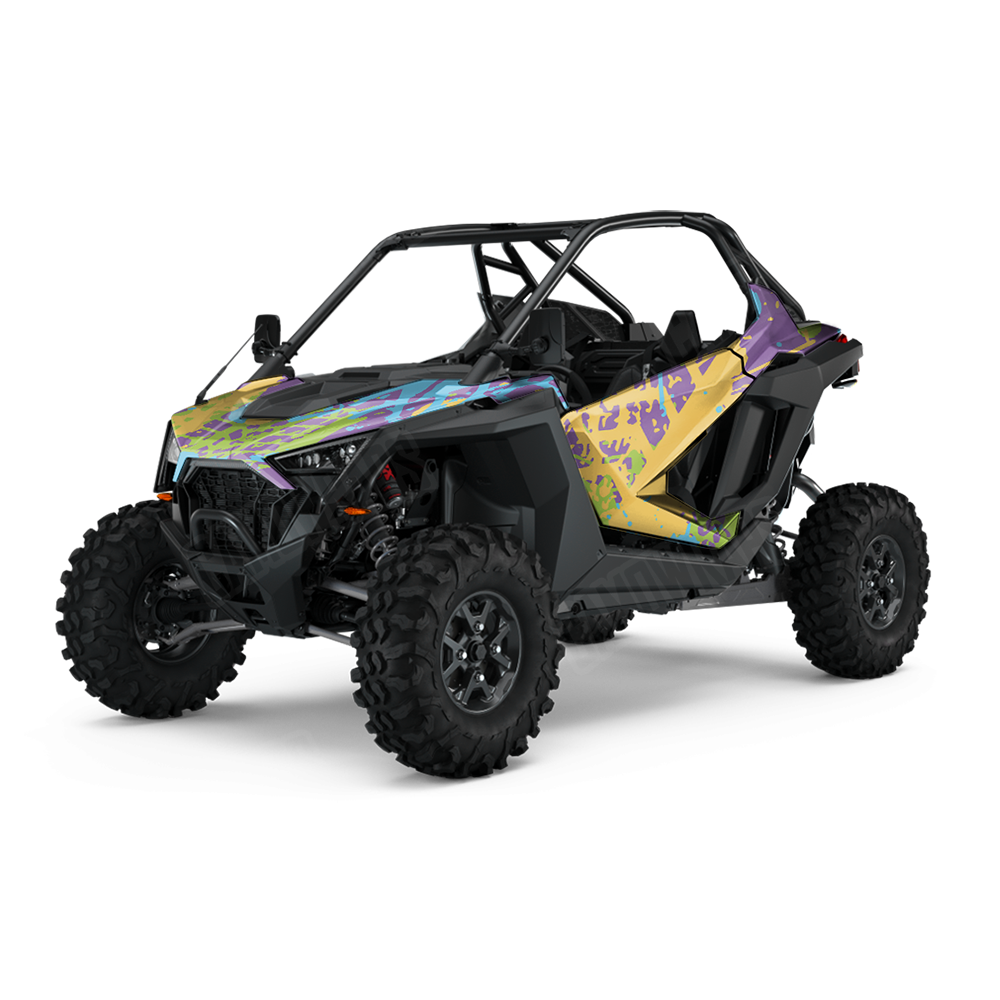 Tire Splatter Carnival UTV Wraps