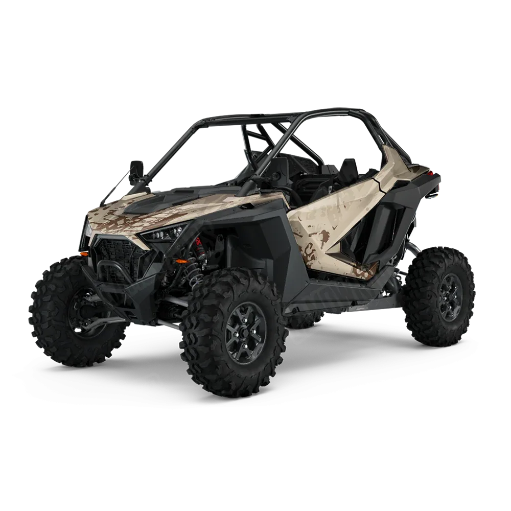 Tire Splatter Desert UTV Wraps
