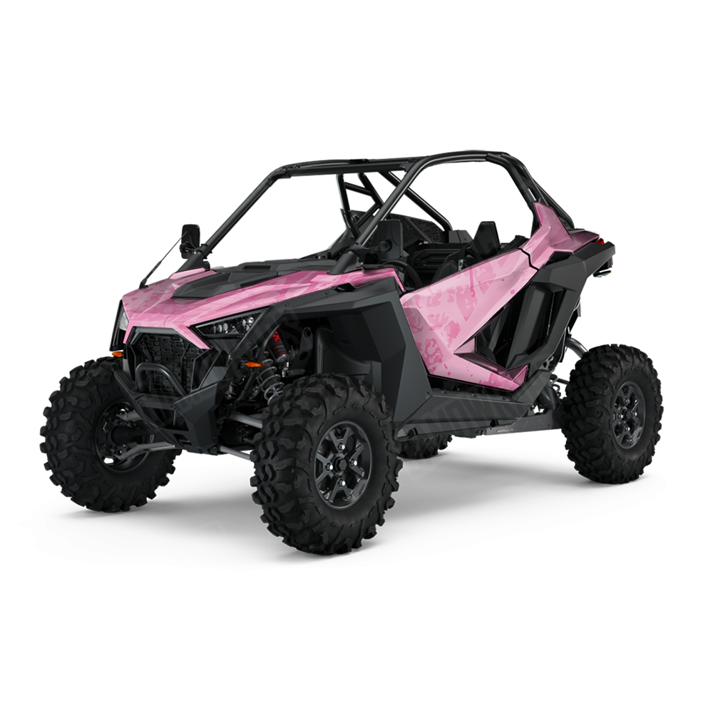 Tire Splatter Elite Pink UTV Wraps