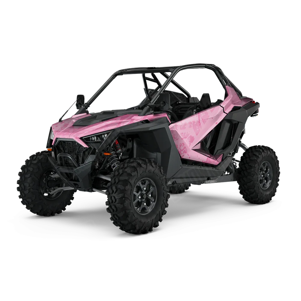 Tire Splatter Elite Pink UTV Wraps