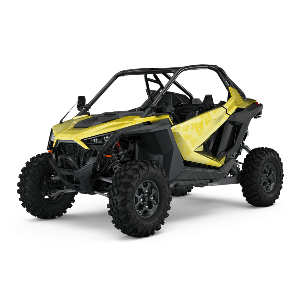Tire Splatter Elite Yellow UTV Wraps
