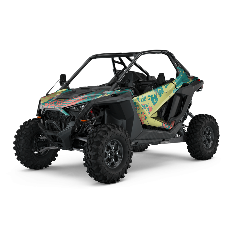 Tire Splatter Fiesta UTV Wraps