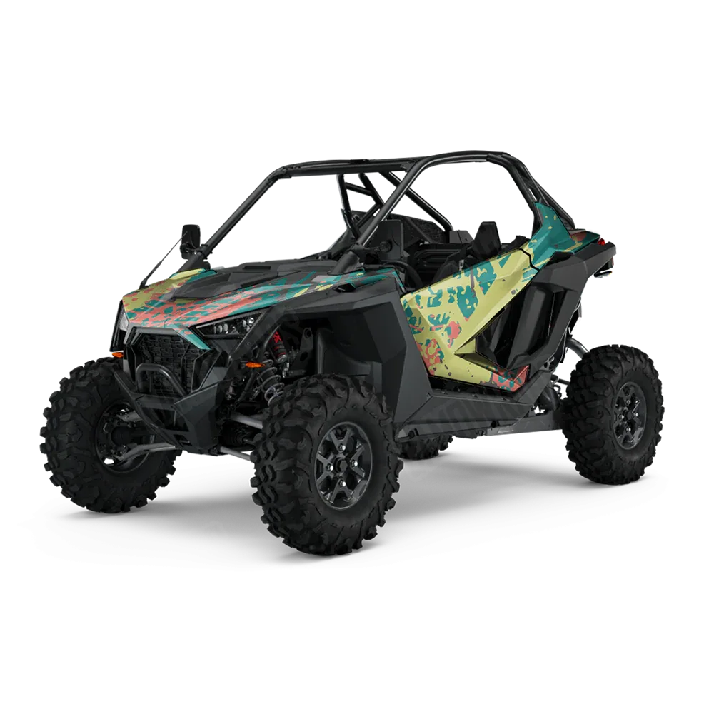 Tire Splatter Fiesta UTV Wraps