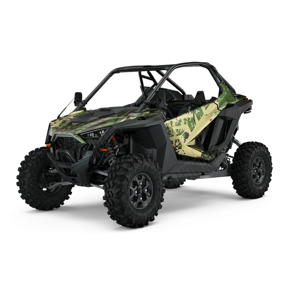 Tire Splatter Jungle UTV Wraps