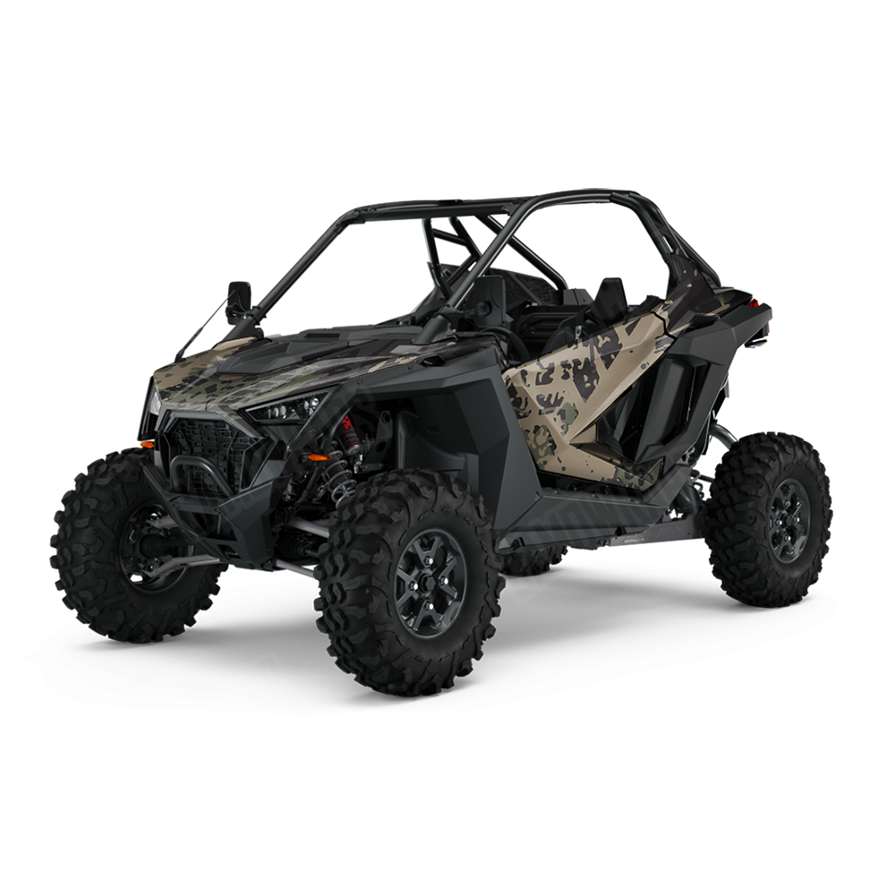 Tire Splatter Militant Charcoal UTV Wraps