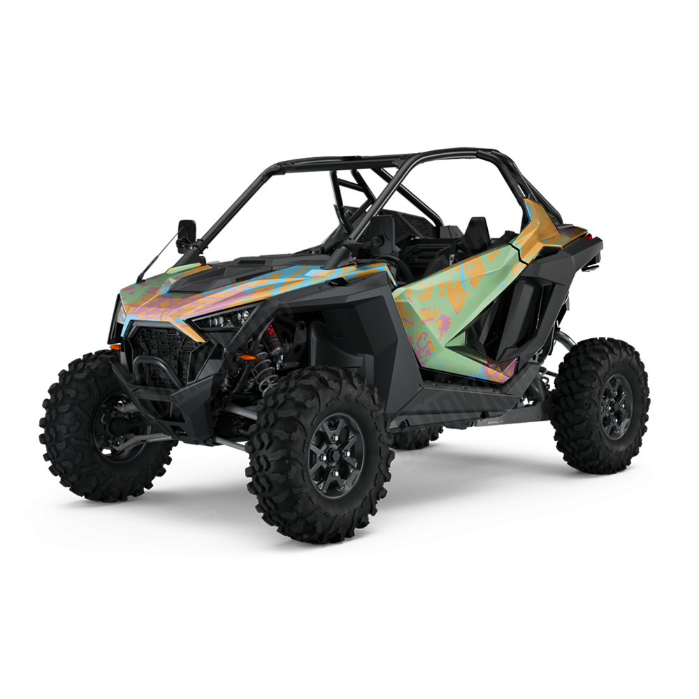 Tire Splatter Sherbert UTV Wraps