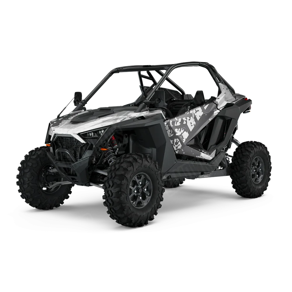 Tire Splatter Snow UTV Wraps