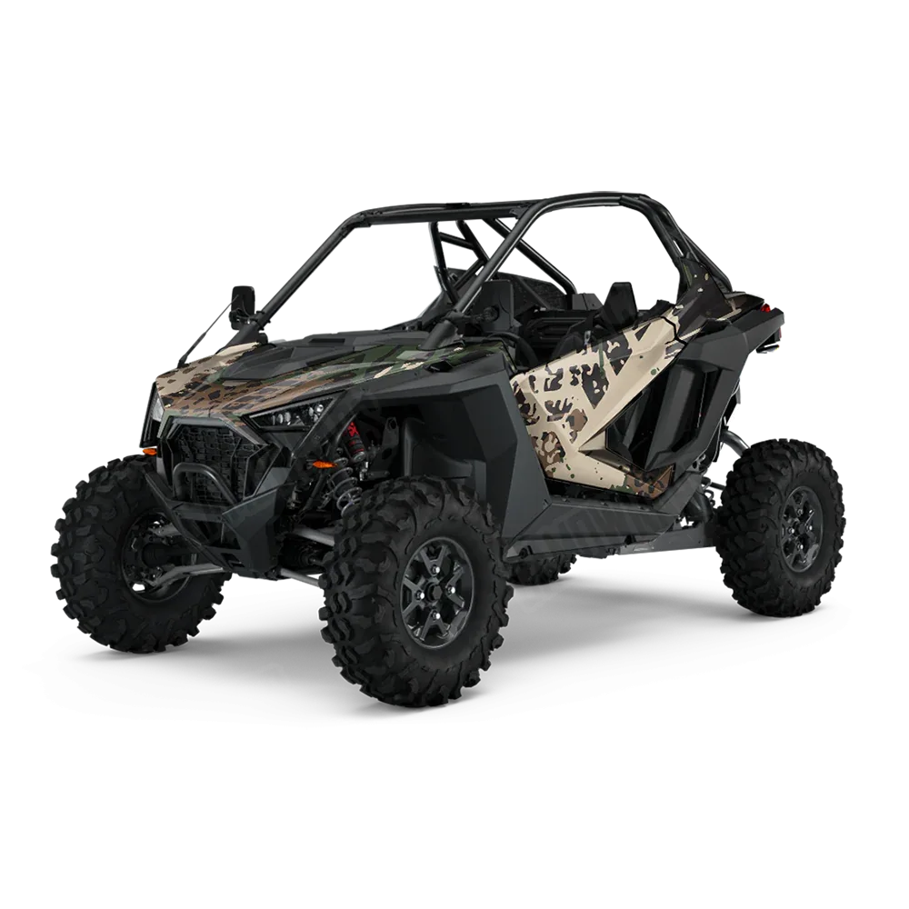 Tire Splatter Woodland UTV Wraps