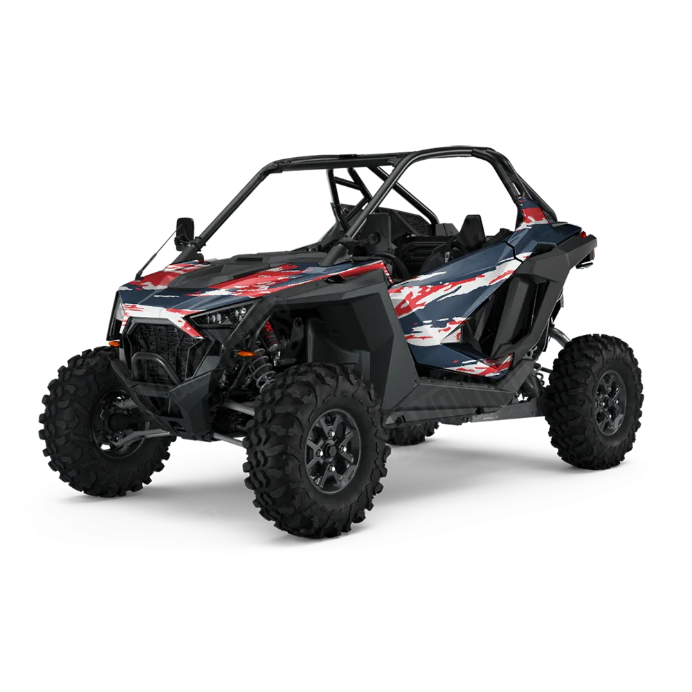 Vietnam Tiger Stripe America UTV Wraps