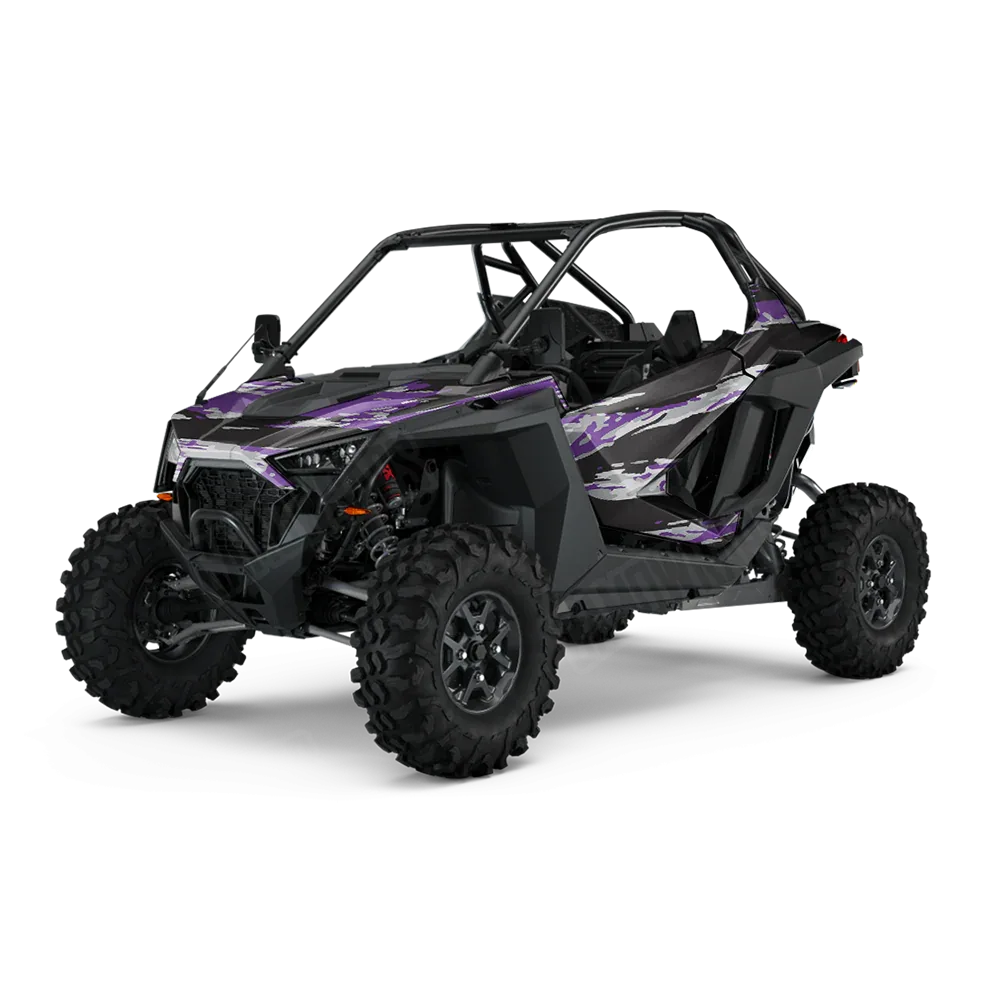 Vietnam Tiger Stripe Purple Tiger UTV Wraps