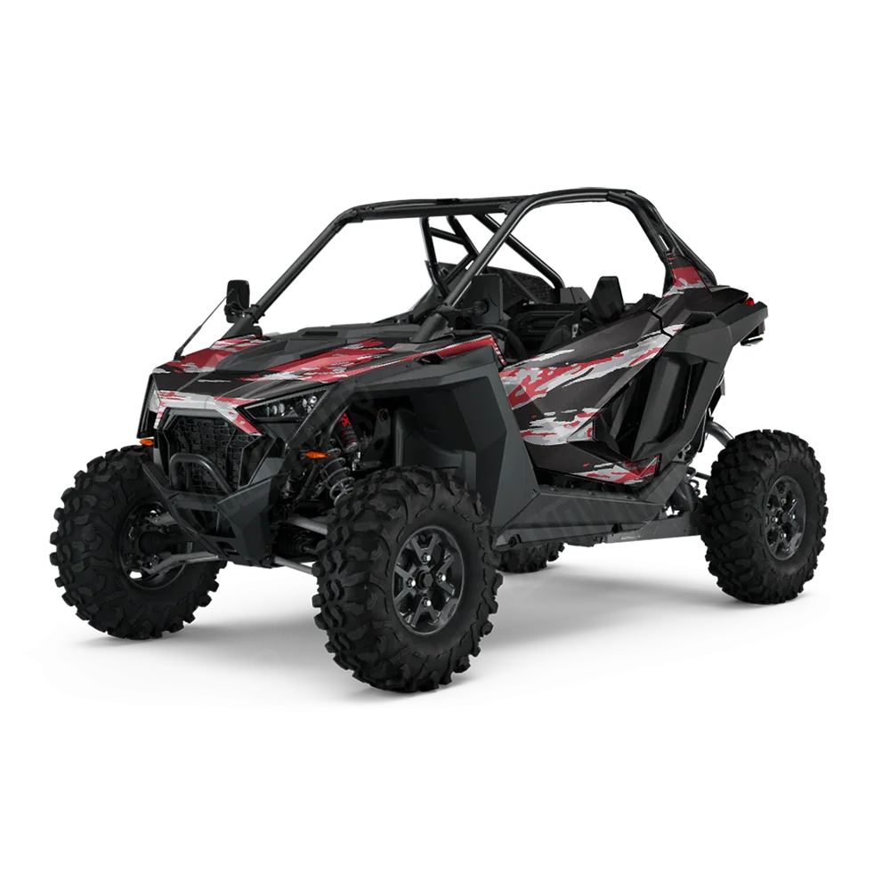 Vietnam Tiger Stripe Red Tiger UTV Wraps