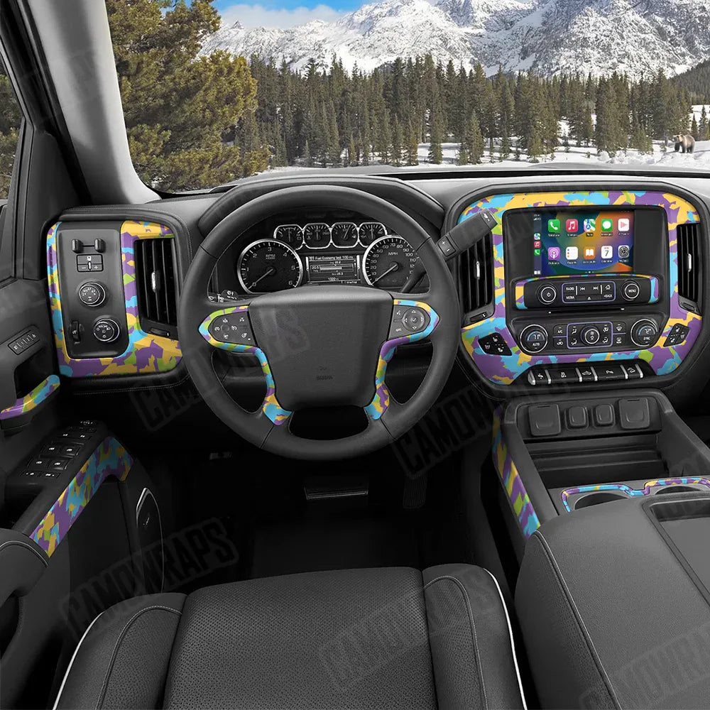 Erratic Carnival Car Interior Skins