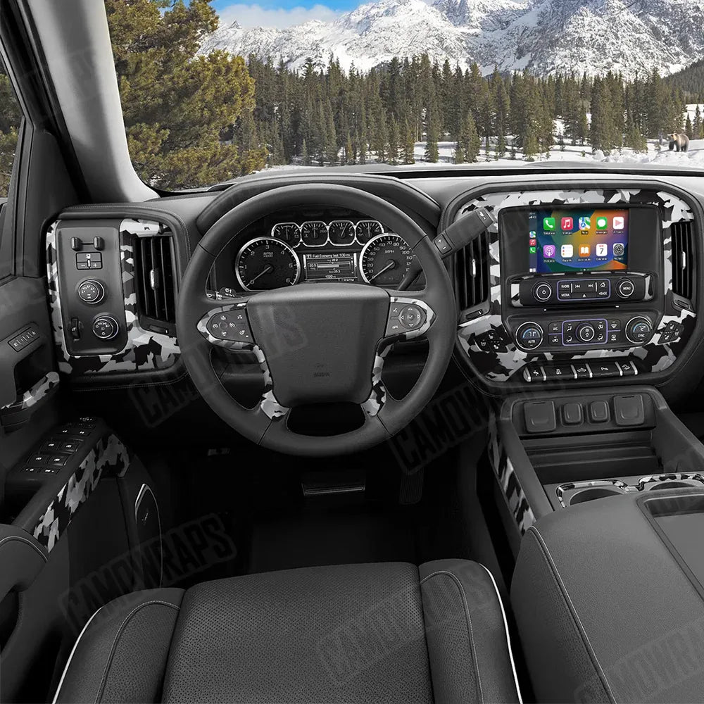Erratic Urban Night Car Interior Skins