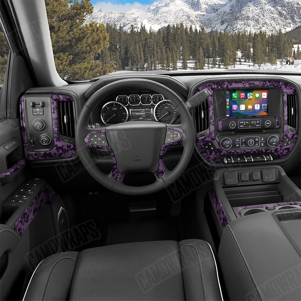 Triangle Darkwing Car Interior Skins