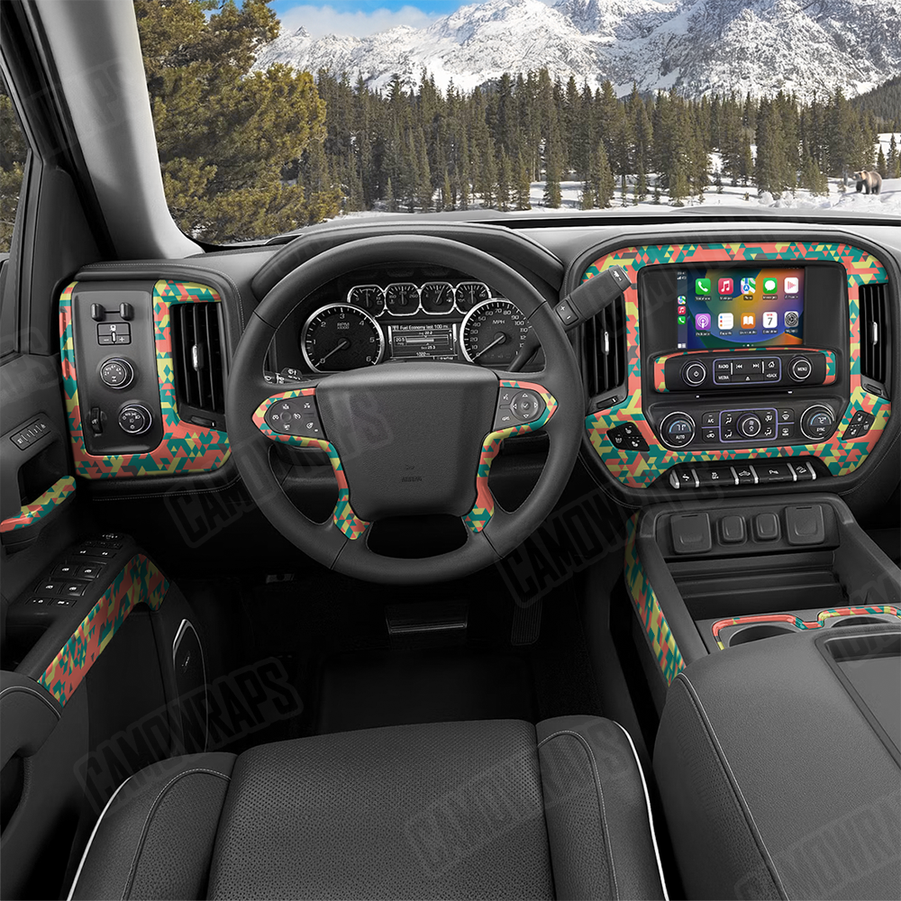 Triangle Fiesta Car Interior Skins