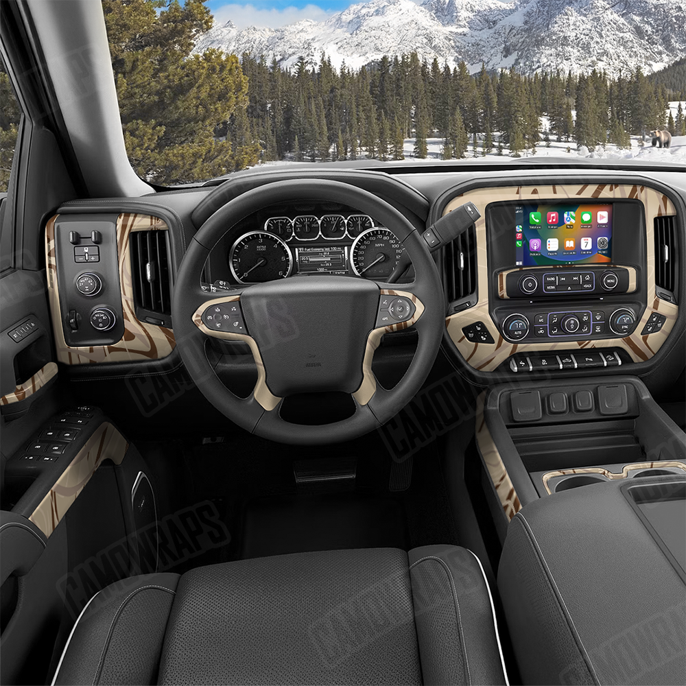 Liquid Smoke Desert Car Interior Skins