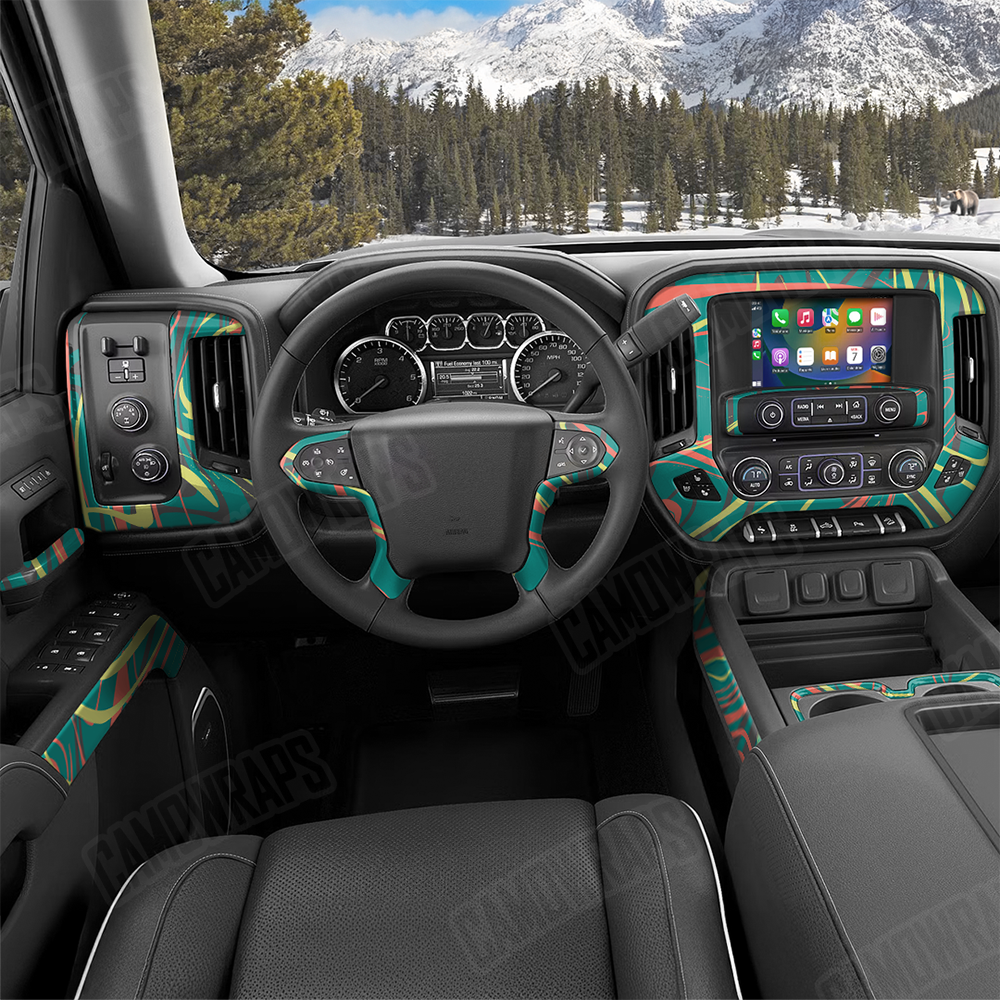 Liquid Smoke Fiesta Car Interior Skins