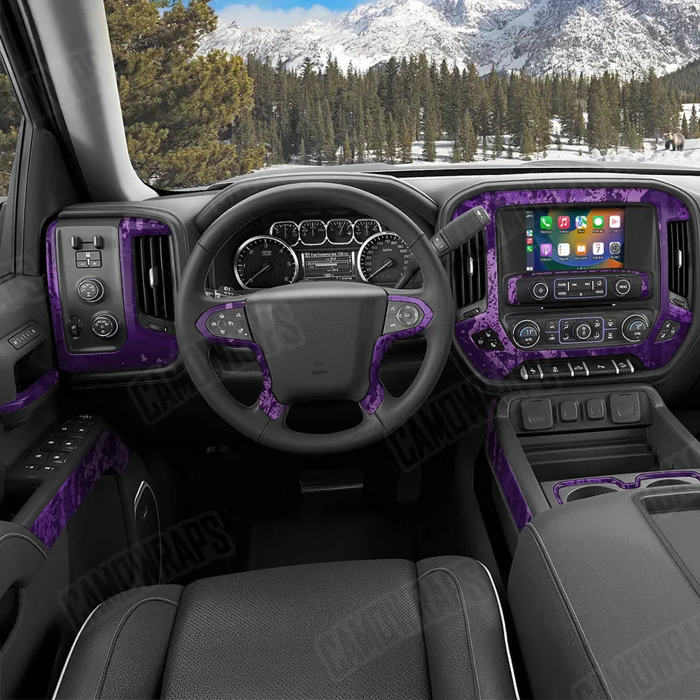 Pasted Elite Purple Car Interior Skins