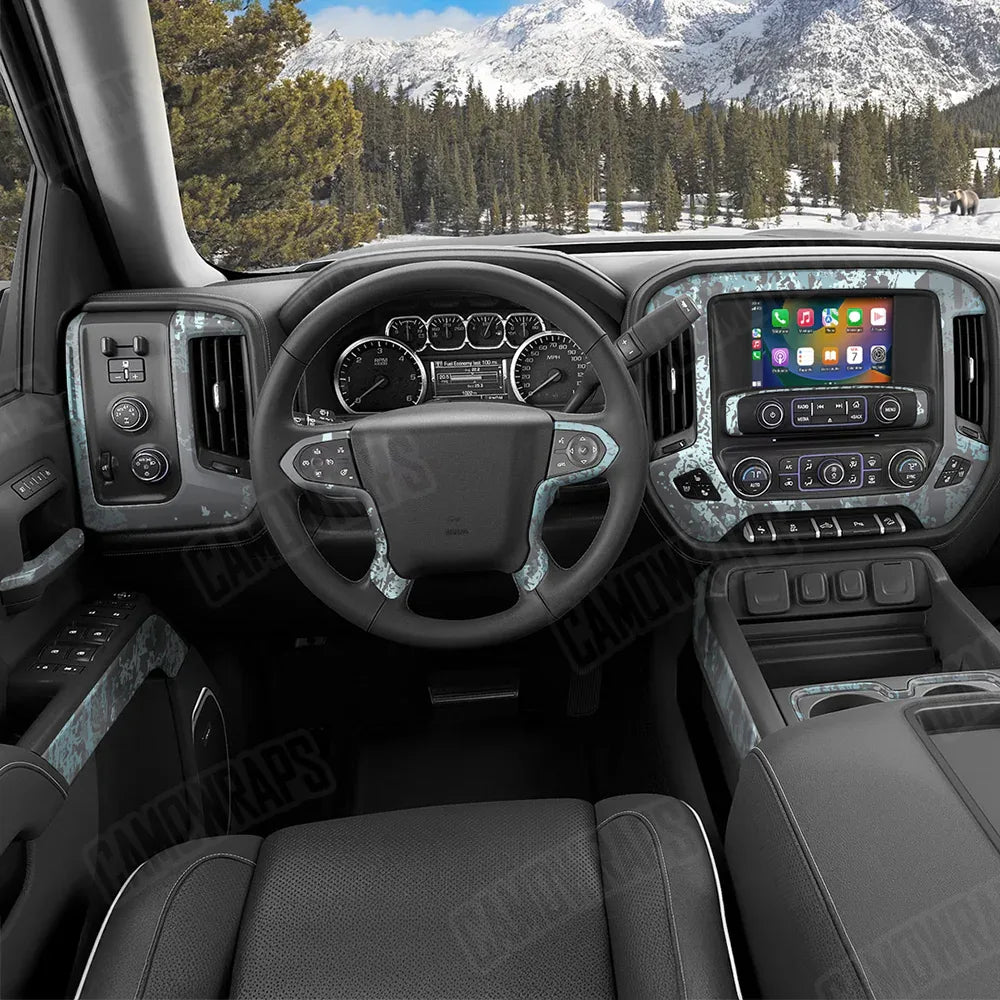 Pasted Overcast Car Interior Skins