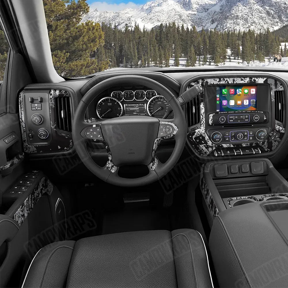 Pasted Urban Night Car Interior Skins