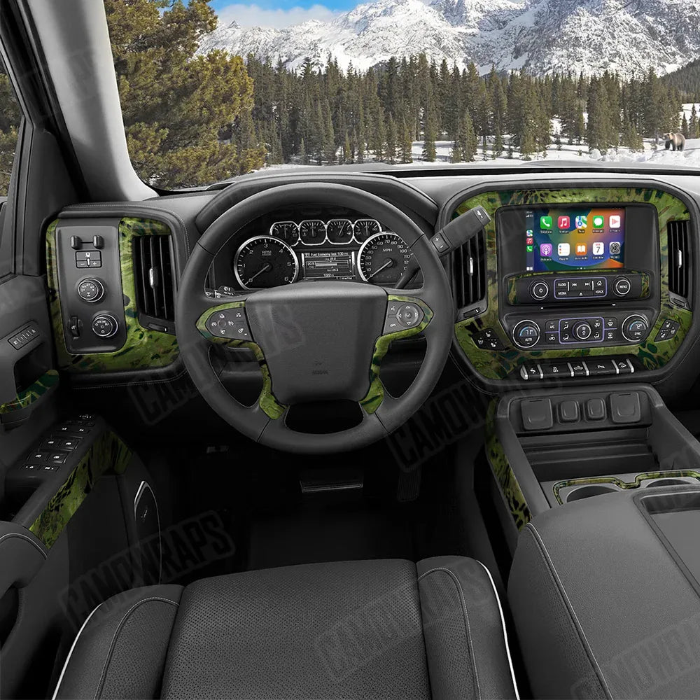 Prym1 Camo Jungle Car Interior Skins