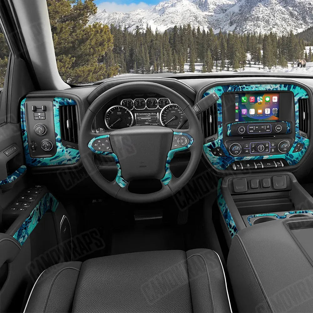Prym1 Camo Sea Breeze Car Interior Skins