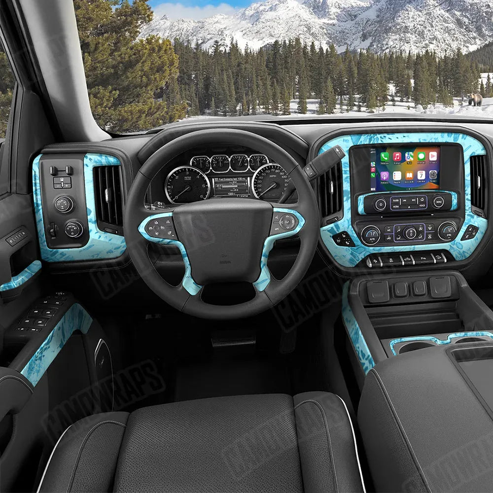 Prym1 Camo Sea Foam Car Interior Skins