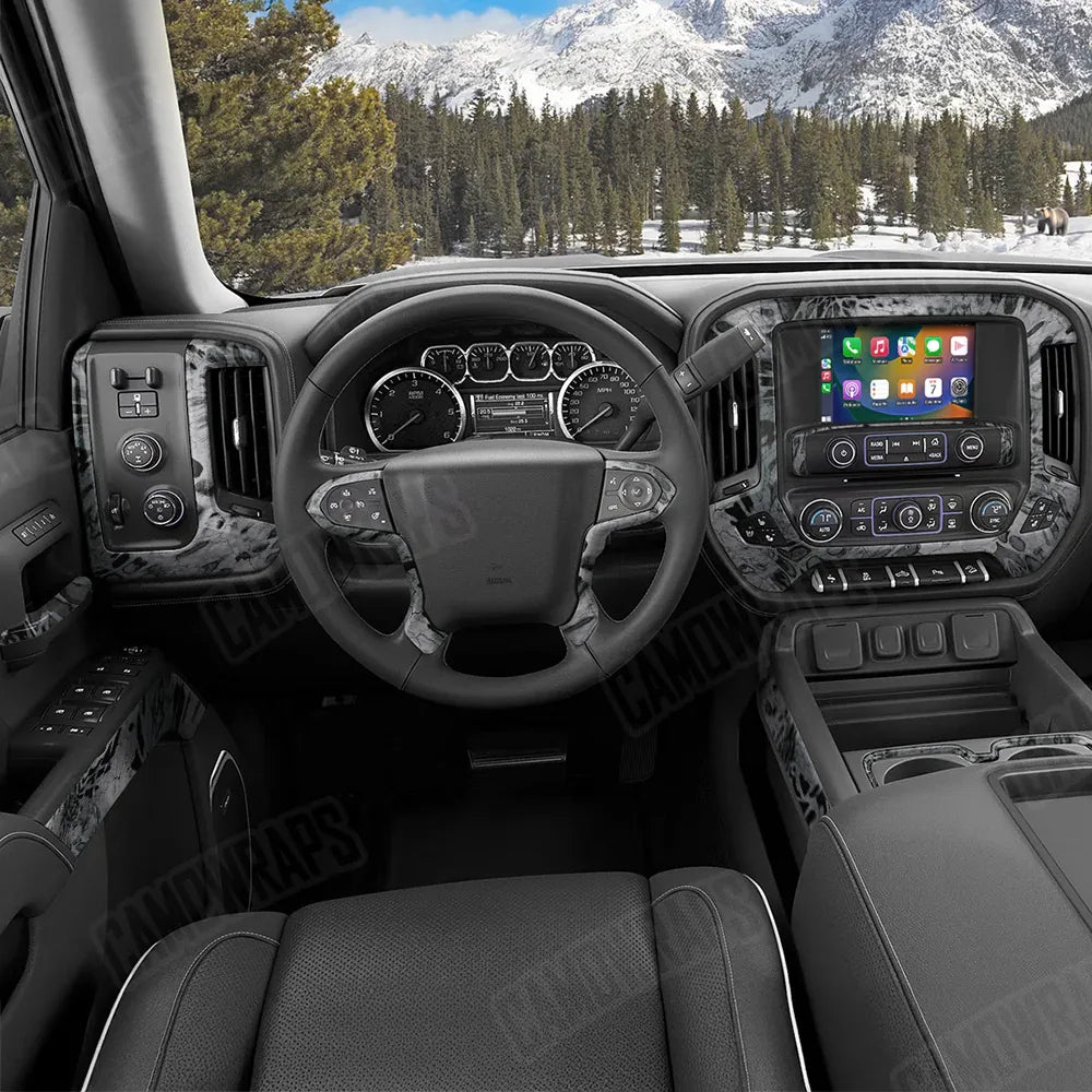 Prym1 Camo Slate Car Interior Skins
