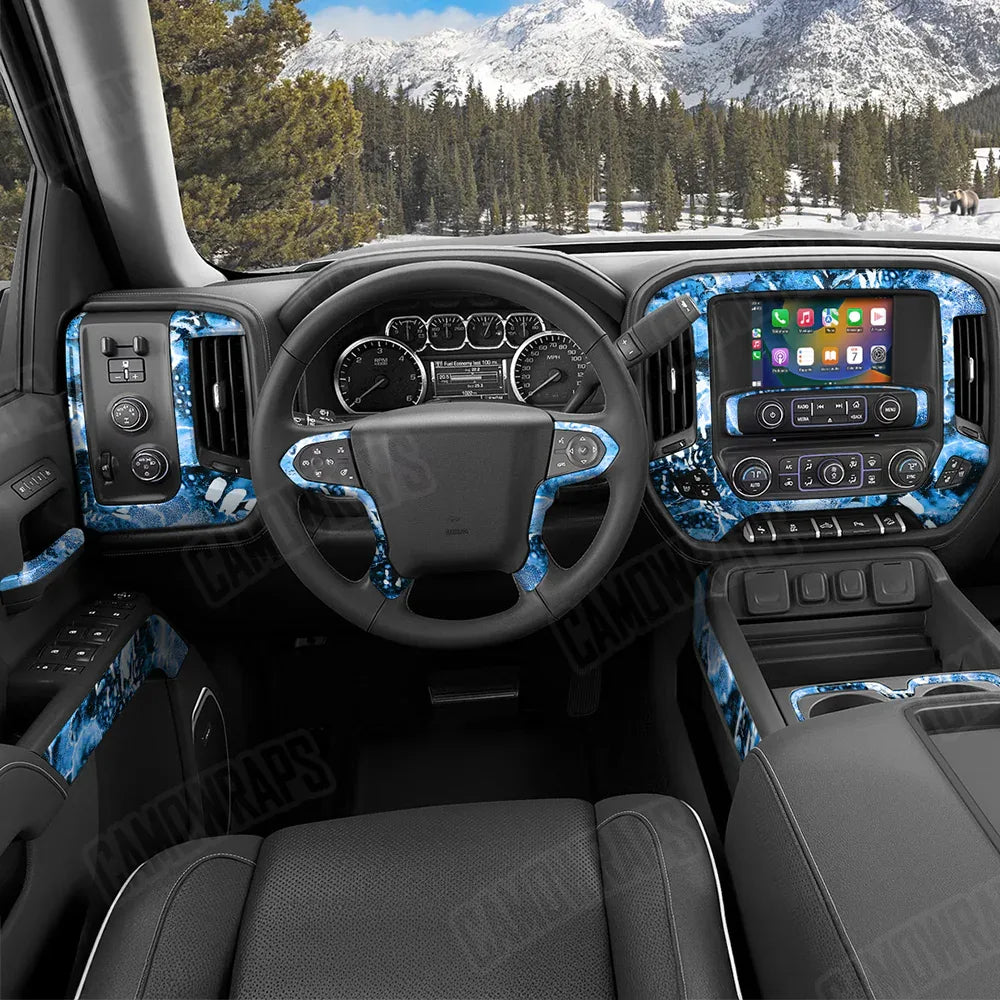 Prym1 Stream Chambray Car Interior Skins