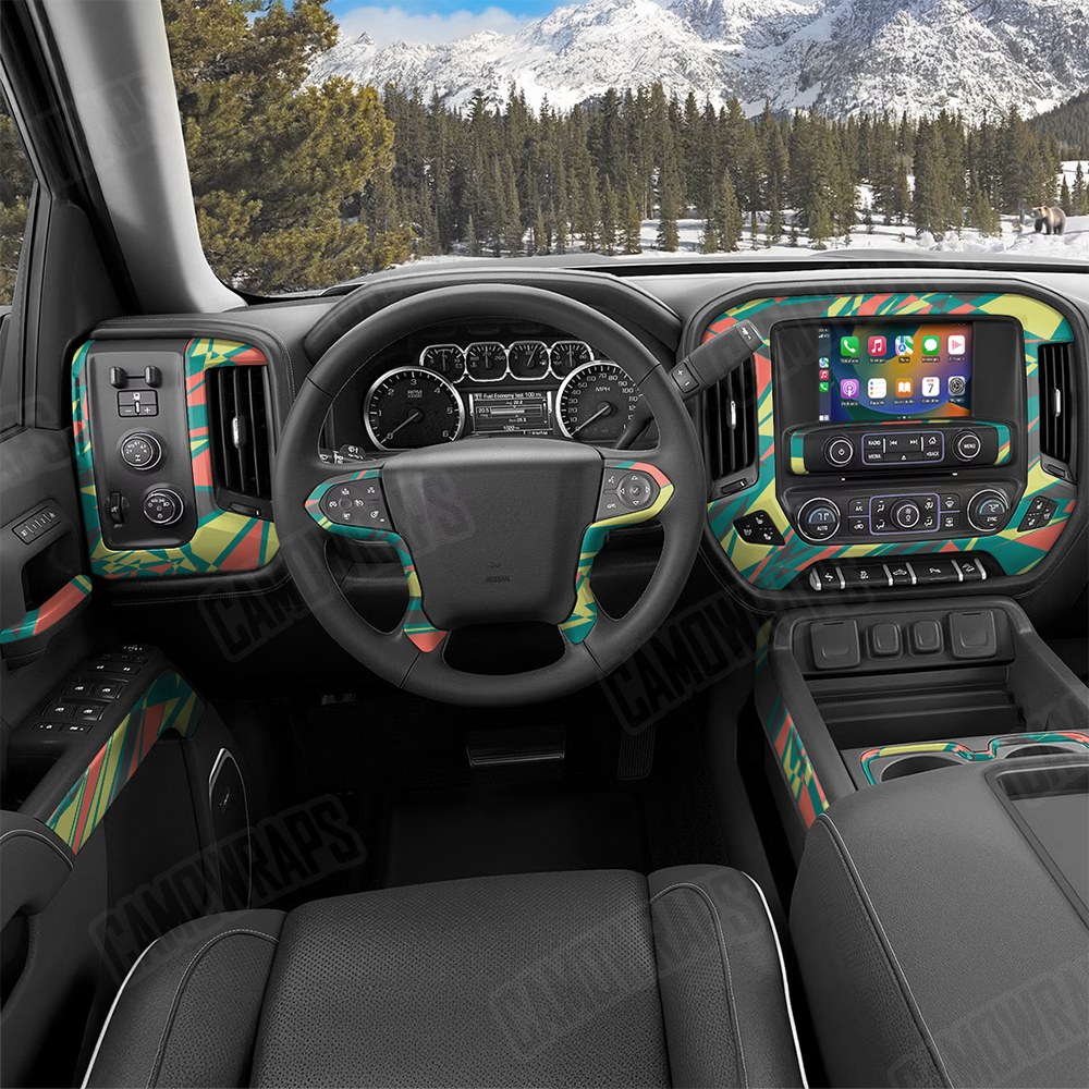 Sharp Fiesta Car Interior Skins