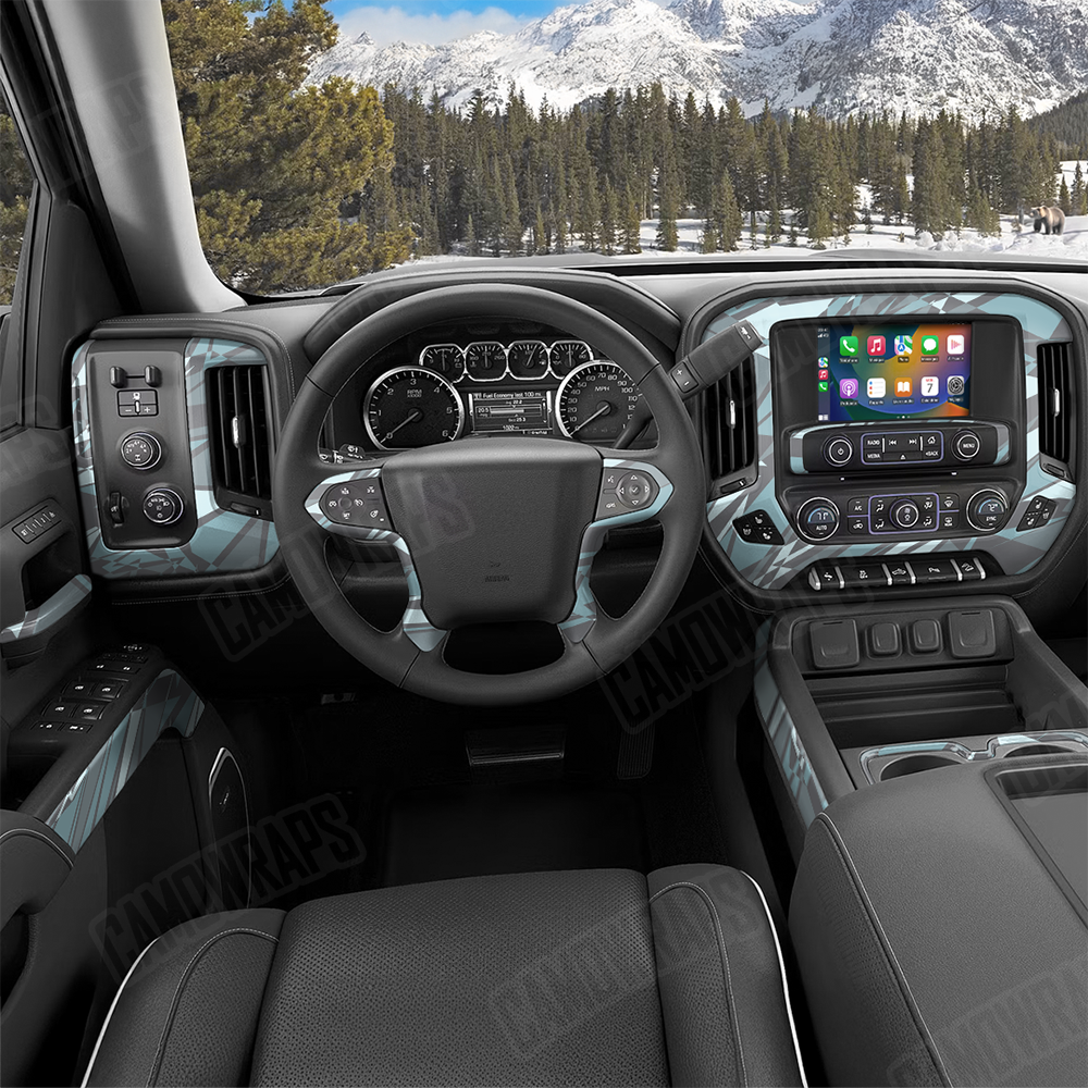 Sharp Overcast Car Interior Skins