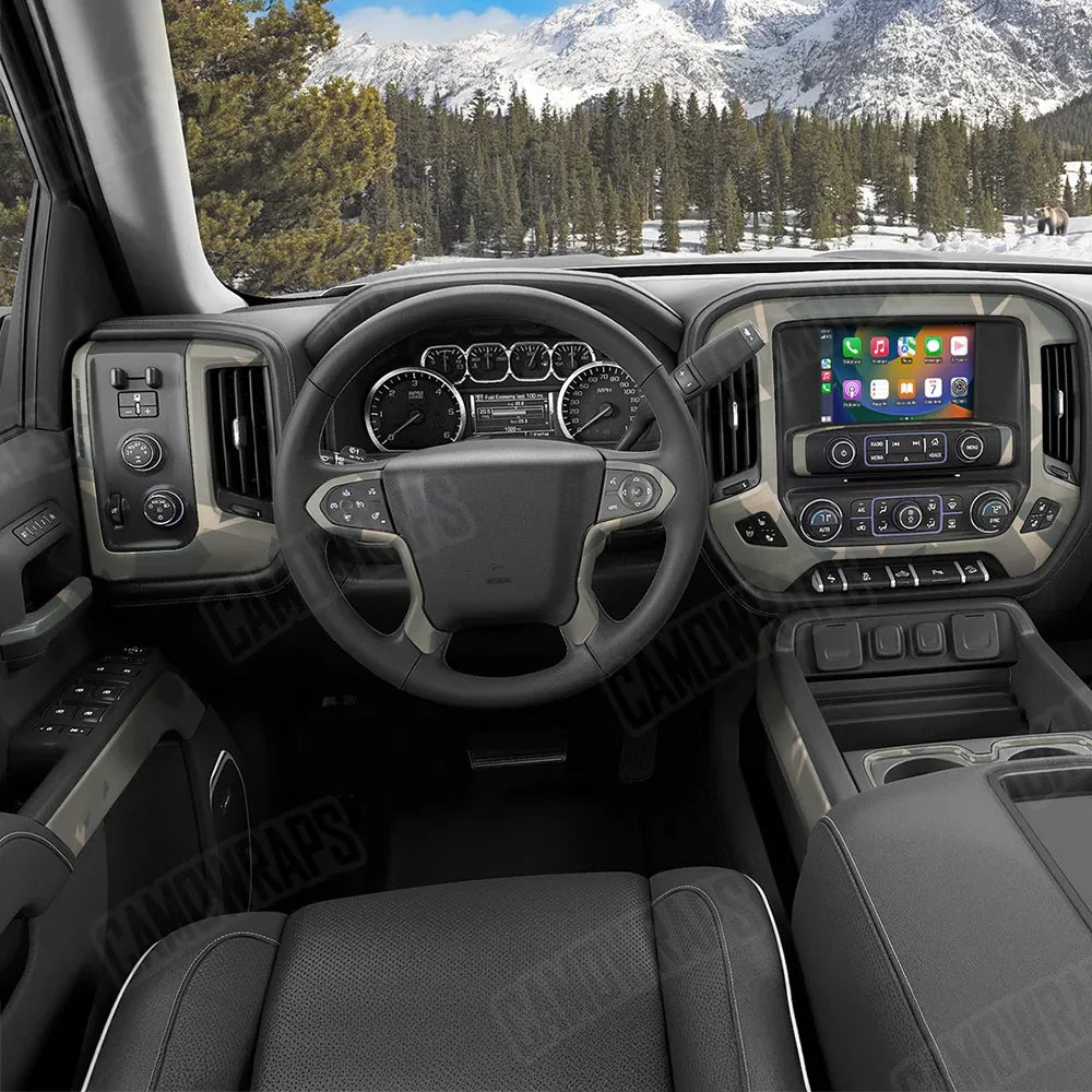 Shattered Army Car Interior Skins
