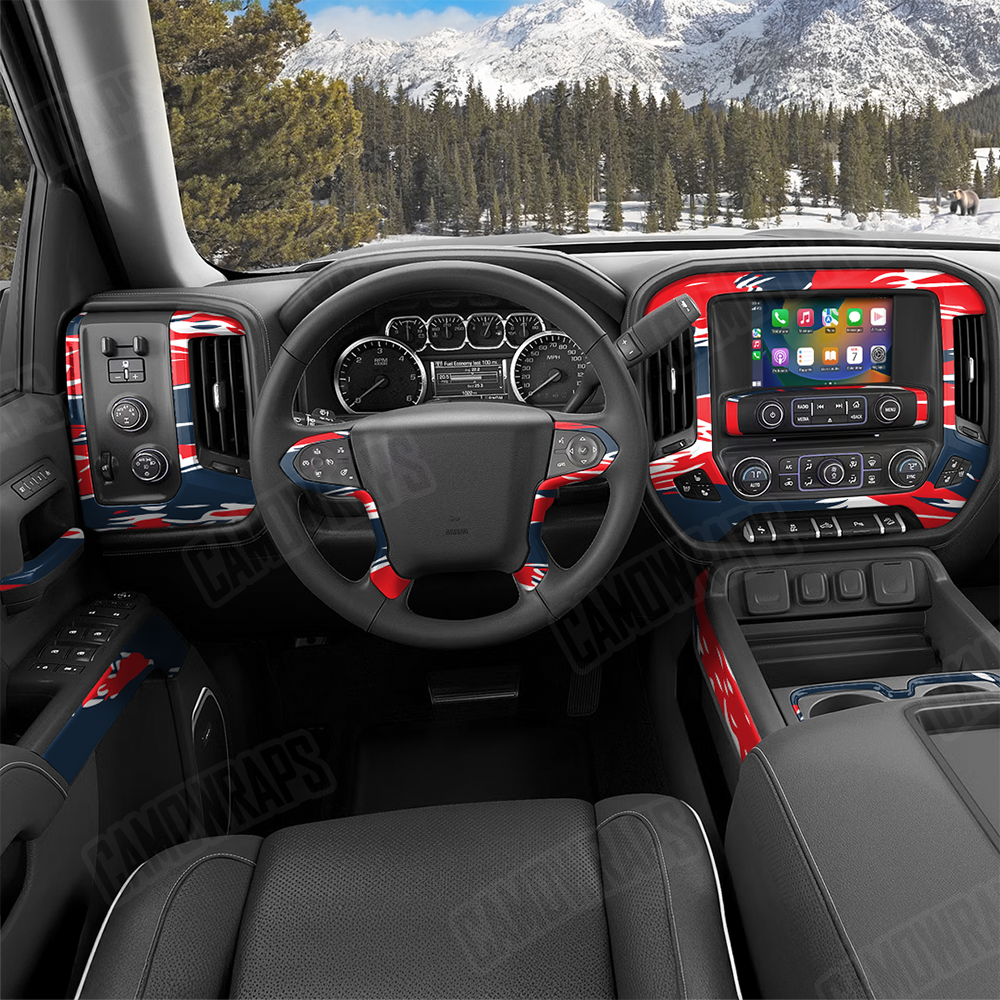 Shredded America Car Interior Skins