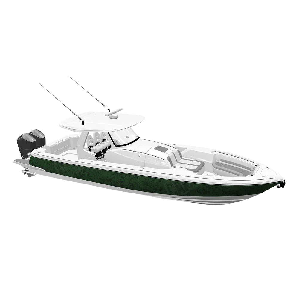 Crystal Elite Green Yacht Wraps