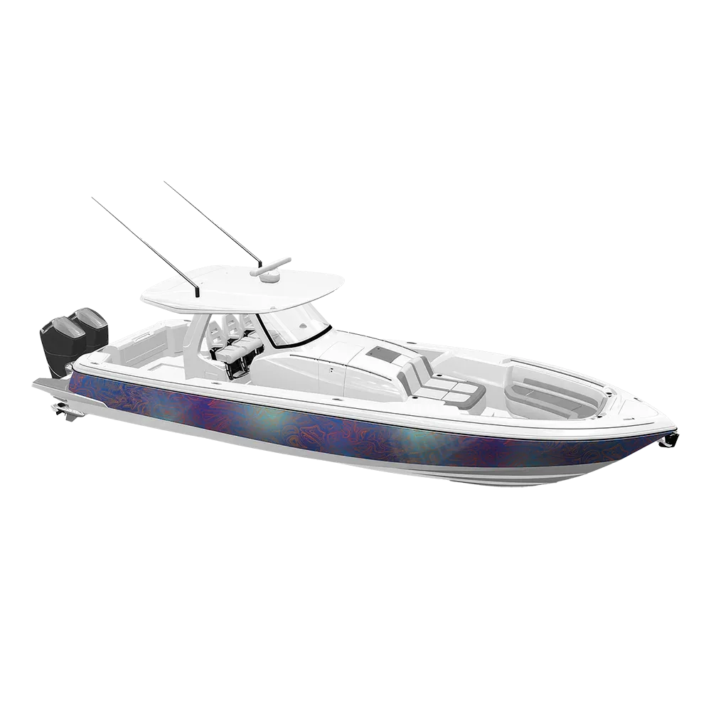 Damascus Fire And Ice Yacht Wraps