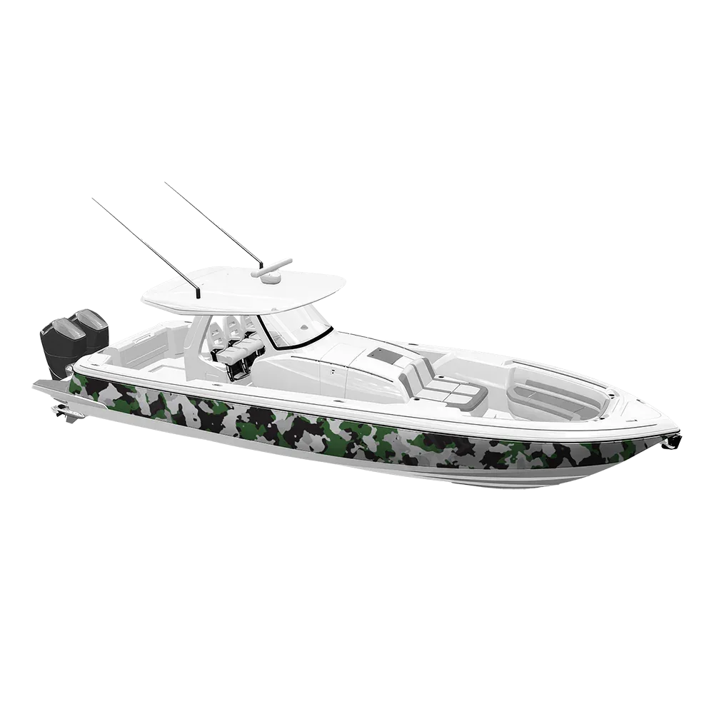 Cumulus Green Tiger Yacht Wraps