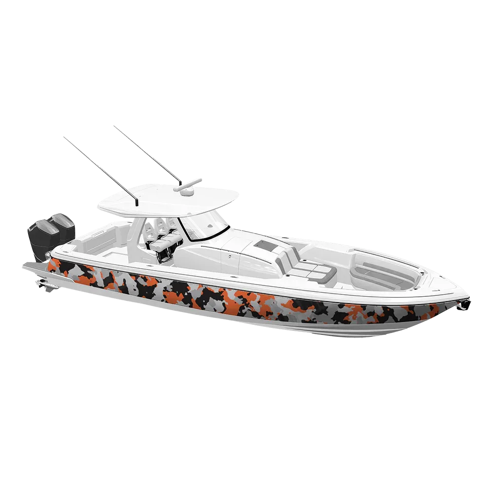 Cumulus Orange Tiger Yacht Wraps