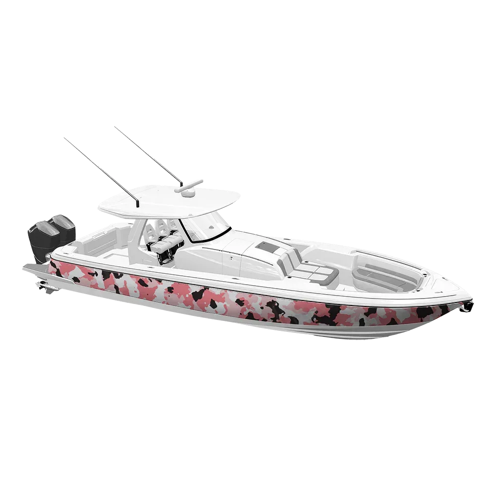 Cumulus Pink Yacht Wraps