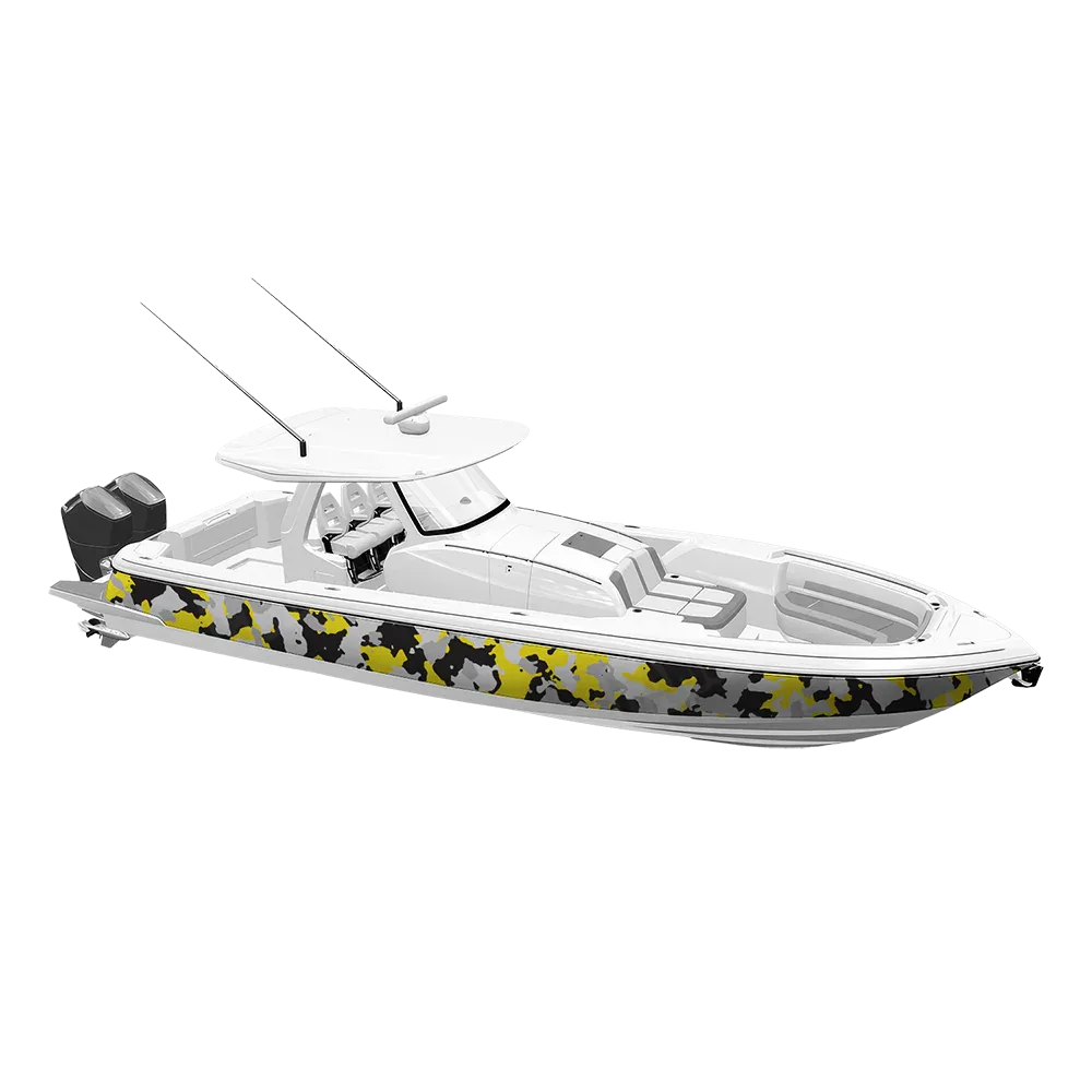 Cumulus Yellow Tiger Yacht Wraps