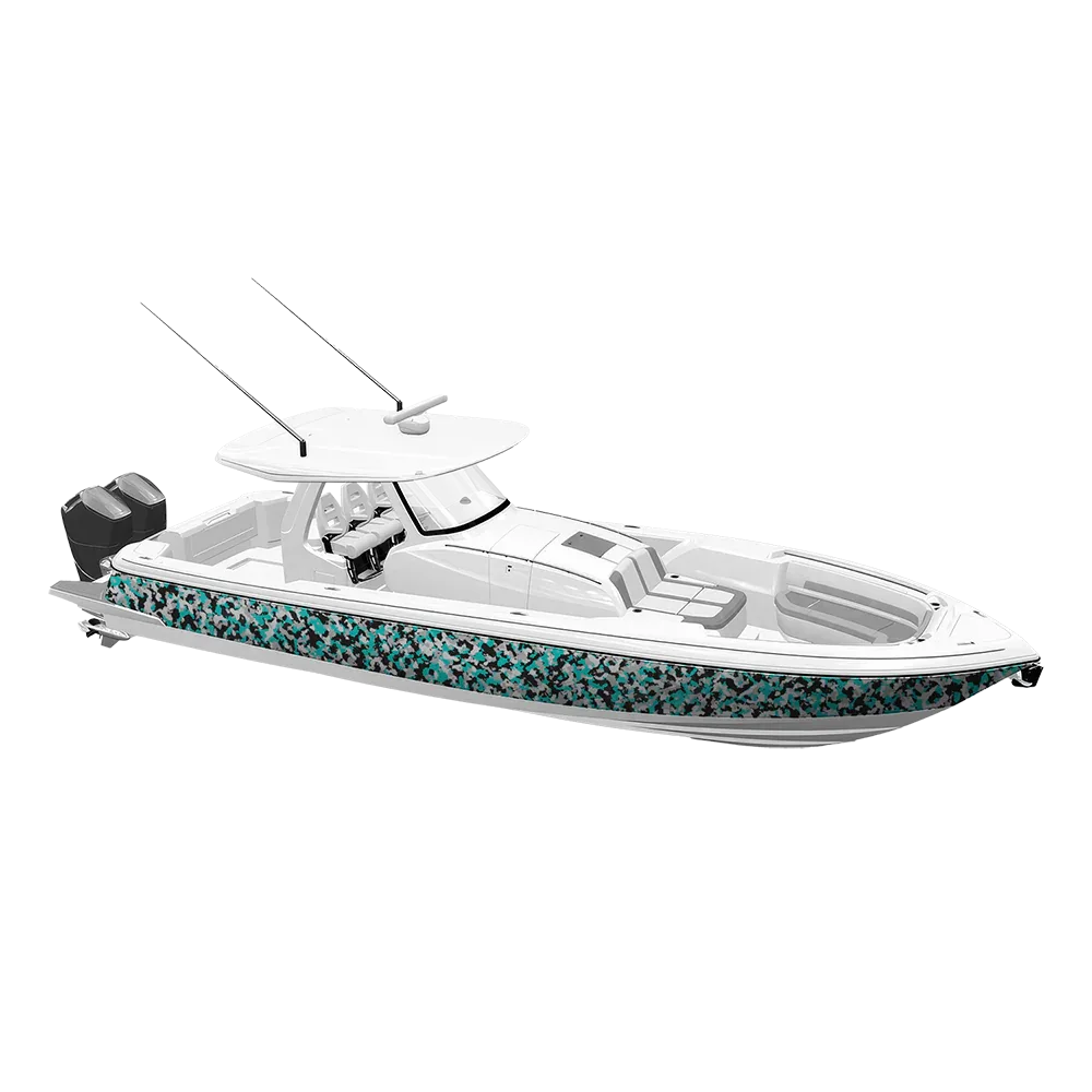 Cumulus Tiffany Blue Tiger Yacht Wraps