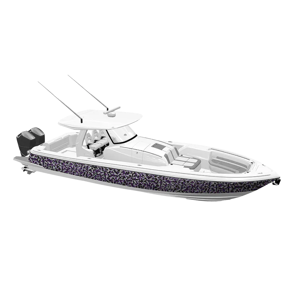 Ragged Purple Tiger Yacht Wraps