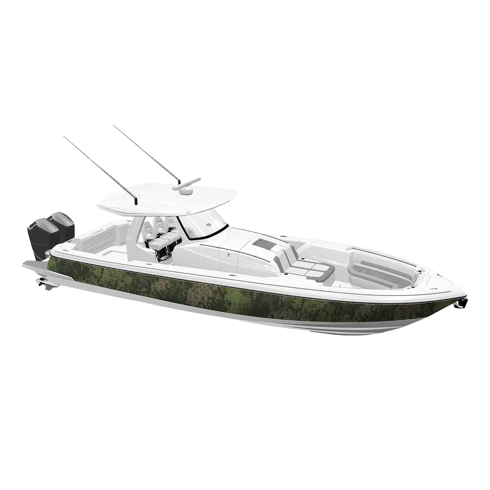 Pasted Army Green Yacht Wraps
