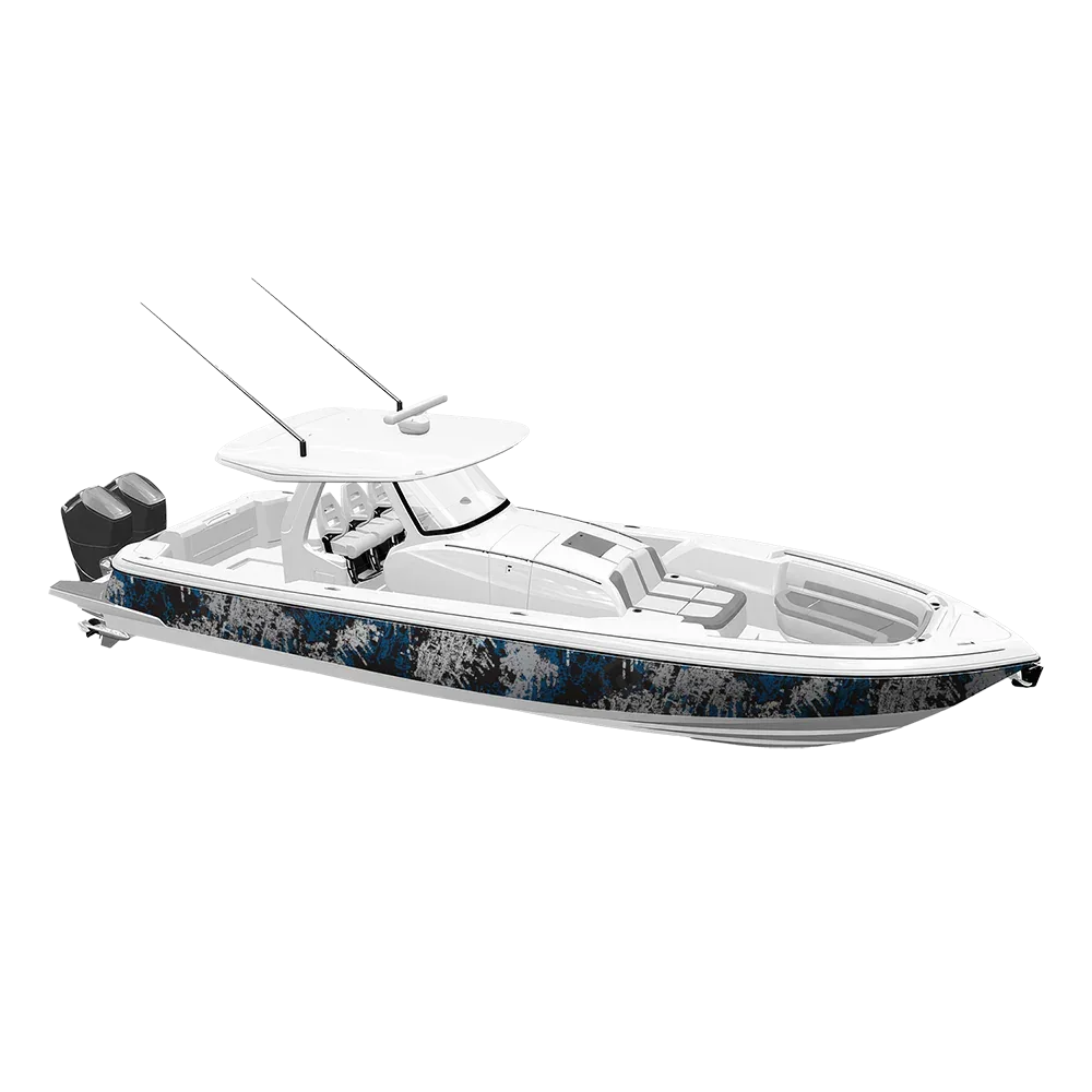 Pasted Blue Tiger Yacht Wraps