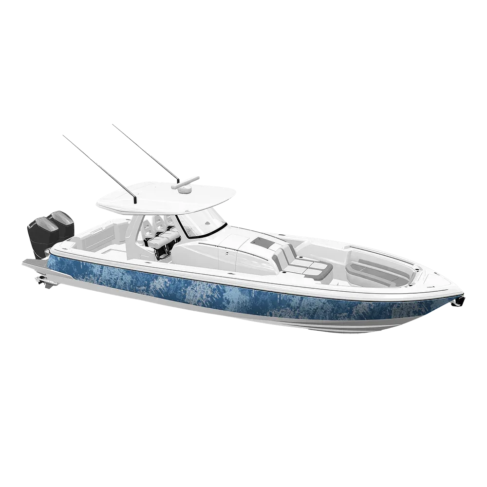 Pasted Cool Blue Yacht Wraps