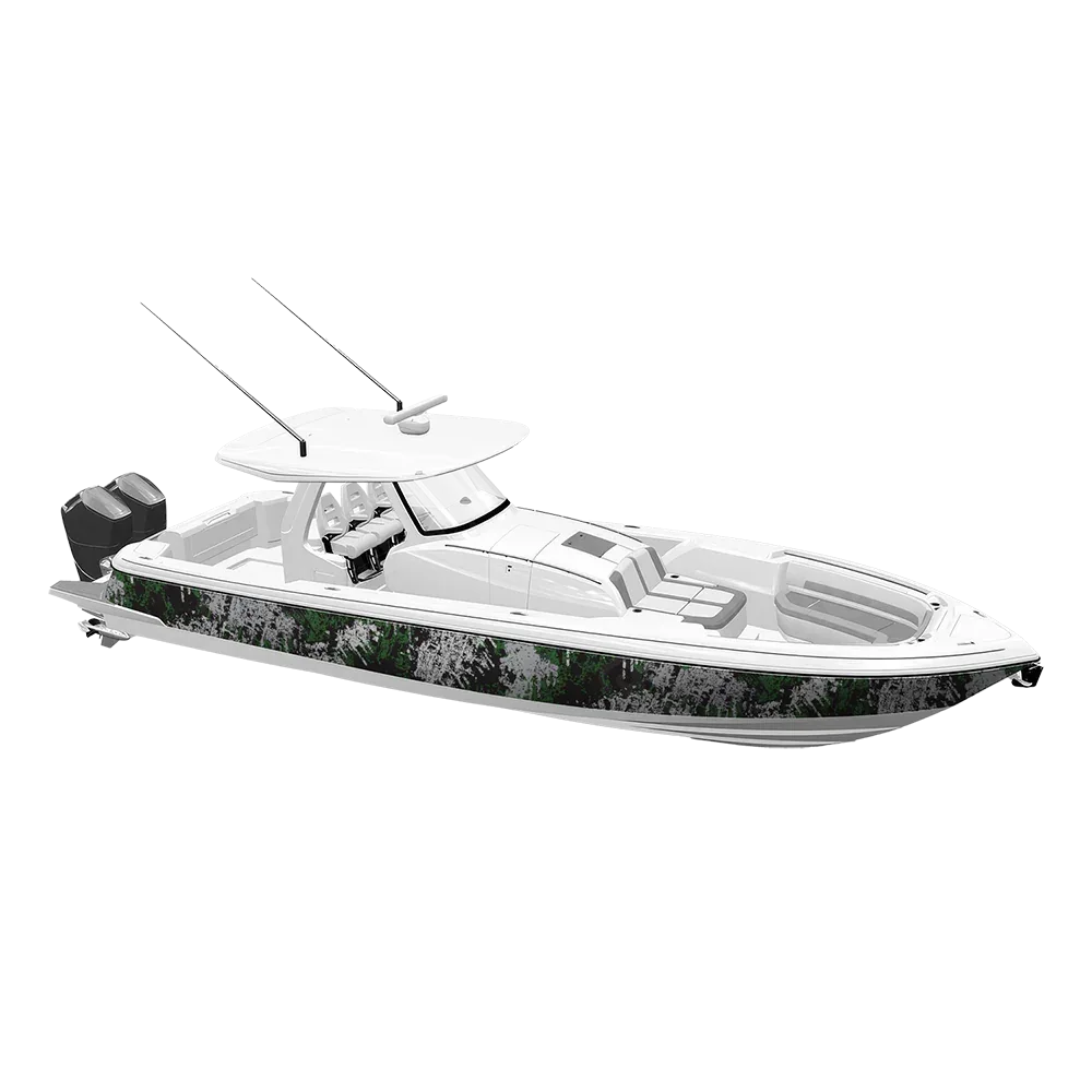 Pasted Green Tiger Yacht Wraps