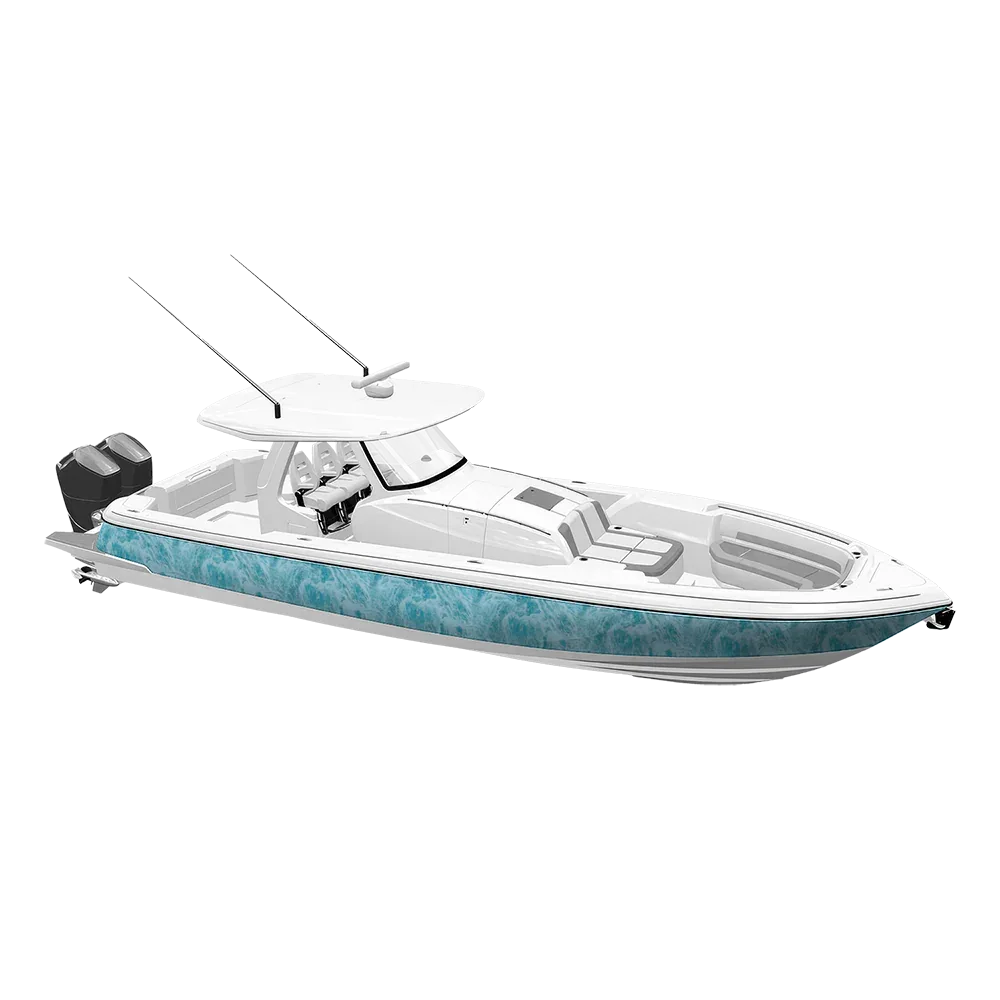 Realtree Aspect Sea Blue Yacht Wraps