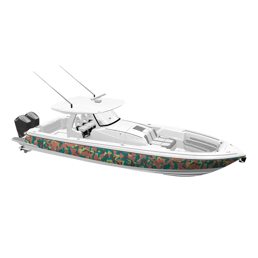 Shattered Fiesta Yacht Wraps